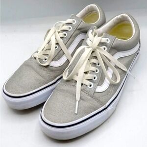 VANS Old Skool Sage Suede‎ White Skater Shoes 751505 - Men's US 5 / Women 6.5US